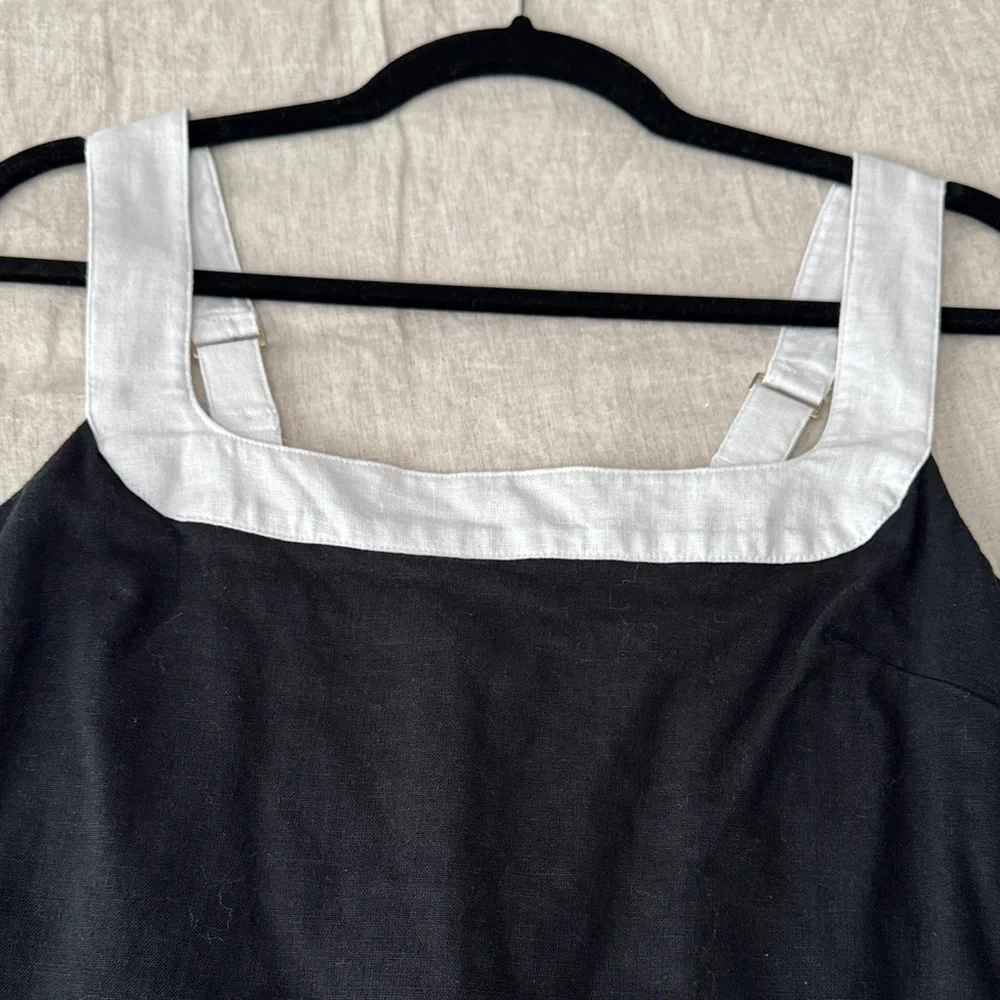 Abercrombie & Fitch Black and White Mini Dress - Picture 5 of 10